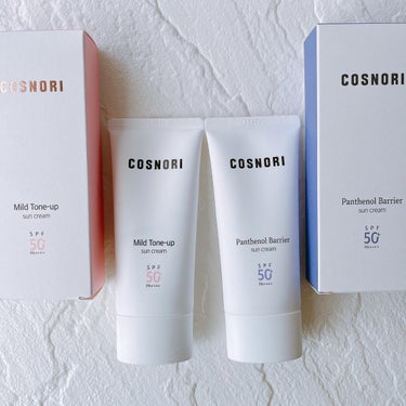 パンテノールバリアサンクリーム(日焼け止め)SPF50+ PA++++/COSNORI/日焼け止め・UVケアを使ったクチコミ（1枚目）