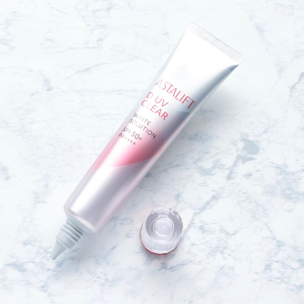 D-UVクリア ホワイトソリューション/アスタリフト/日焼け止めクリームを使ったクチコミ（3枚目）