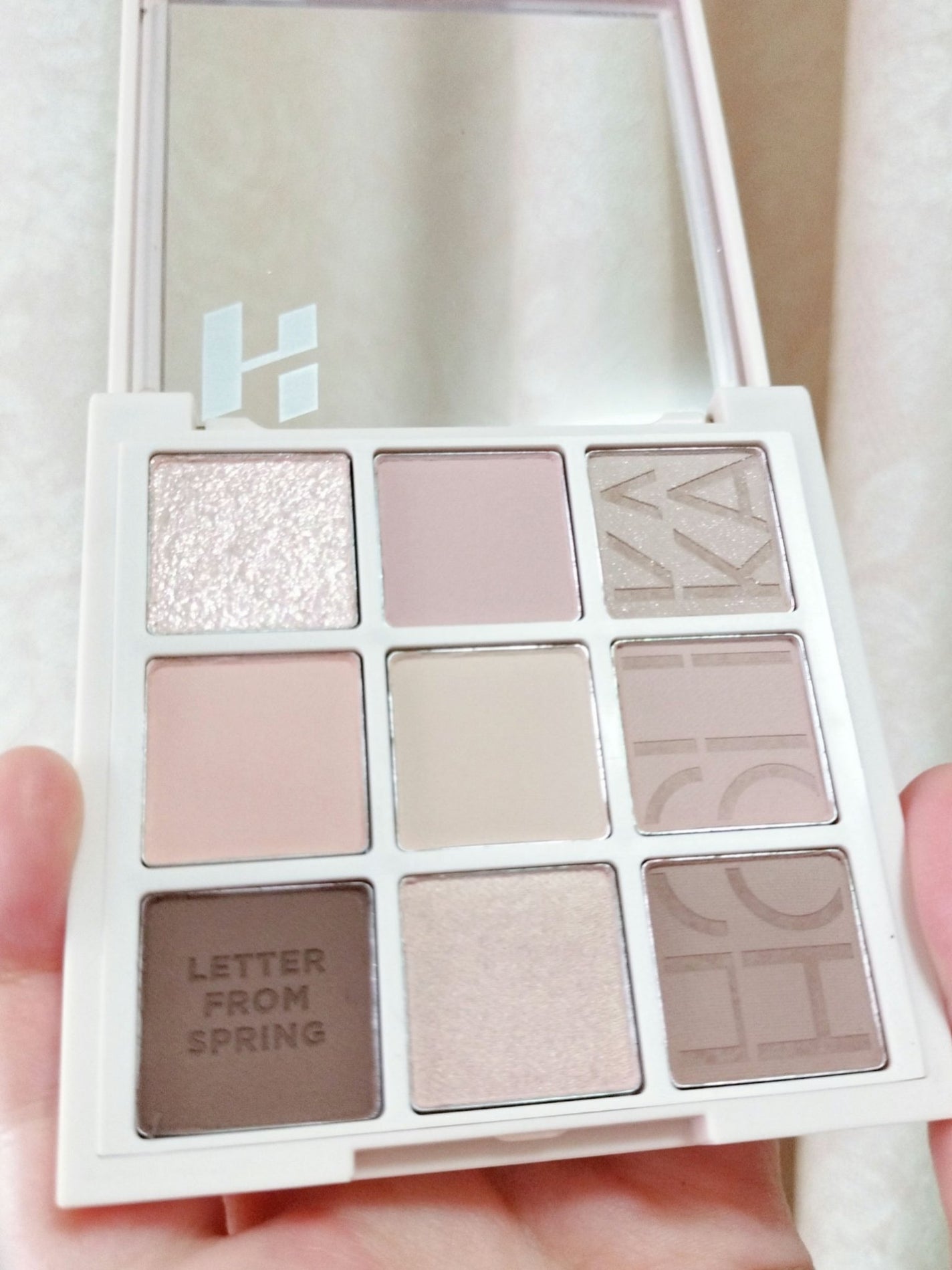 マイフェイブムードアイパレット 9カラー/HOLIKA HOLIKA/アイシャドウパレットを使ったクチコミ(3枚目)