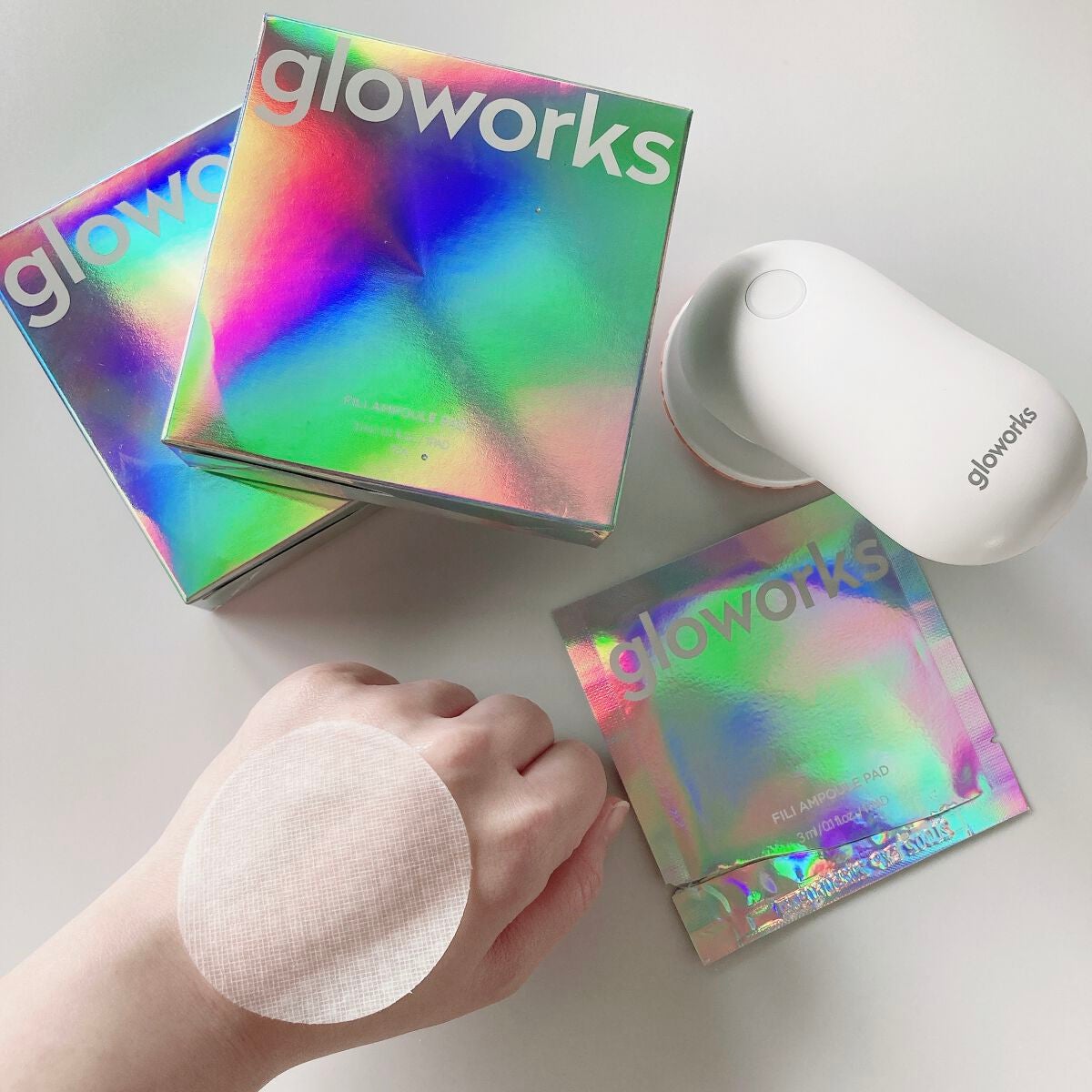 4Dモーションスキンブースタ/gloworks/美顔器・マッサージを使ったクチコミ(3枚目)