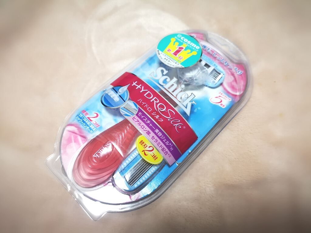 ハイドロシルク ホルダー (刃付き+替刃1コ)/ハイドロシルク/シェーバーを使ったクチコミ(1枚目)