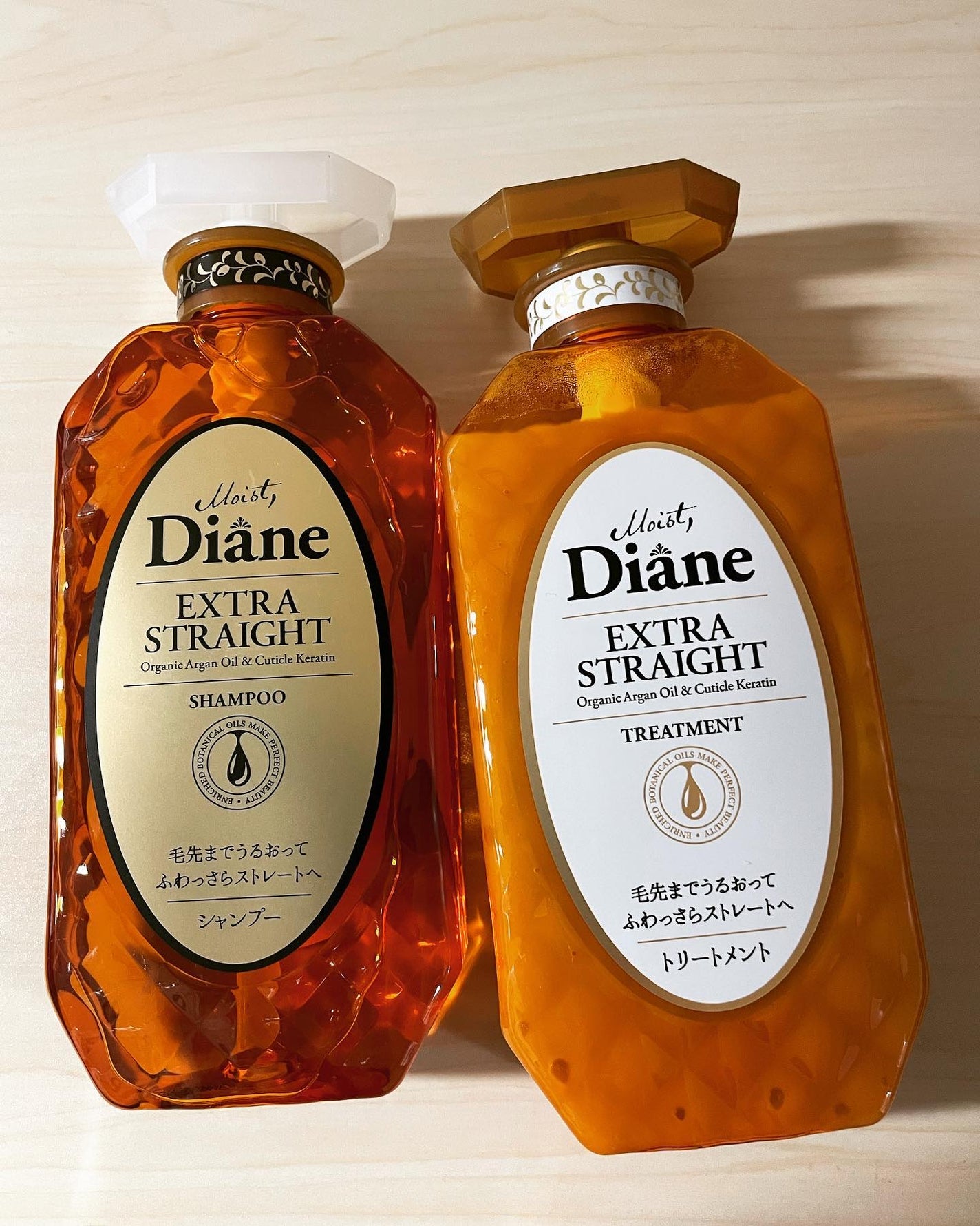 パーフェクトビューティ モイストダイアン エクストラストレート シャンプー/トリートメント/ダイアン/市販シャンプーを使ったクチコミ(1枚目)