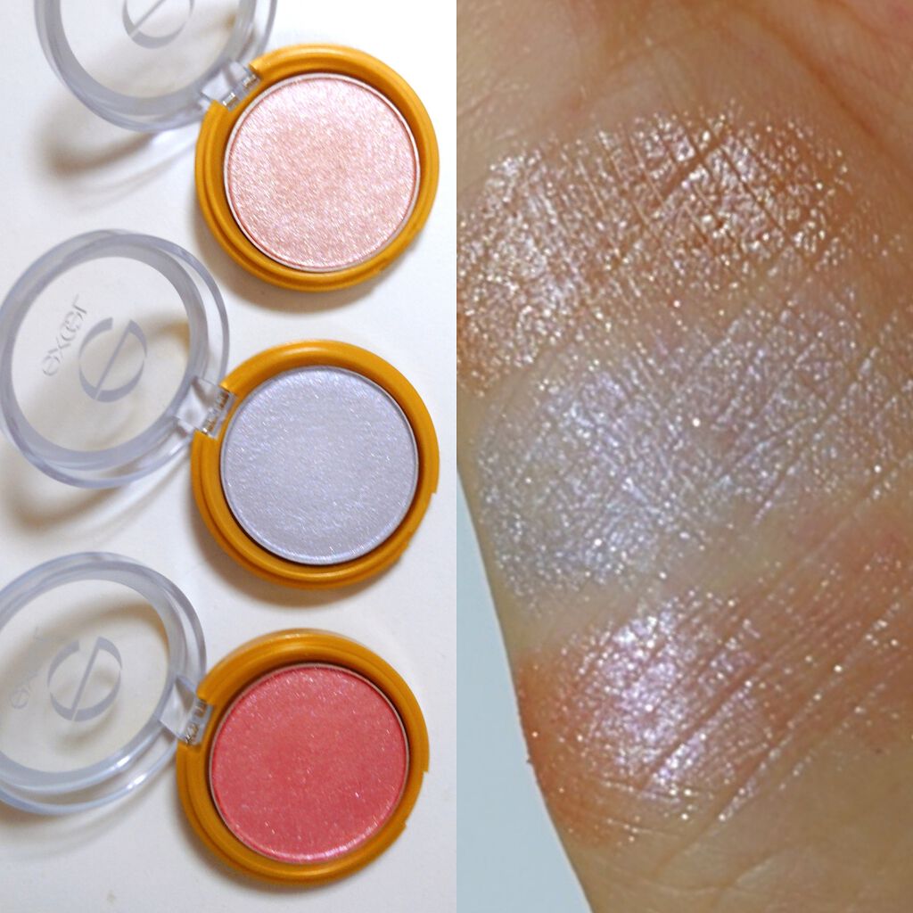 シャイニーシャドウ N/excel/単色アイシャドウを使ったクチコミ（2枚目）