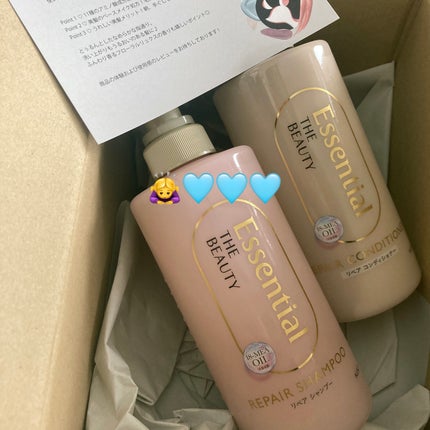 ザビューティ リペアシャンプー・コンディショナー/エッセンシャル/市販シャンプーを使ったクチコミ(1枚目)