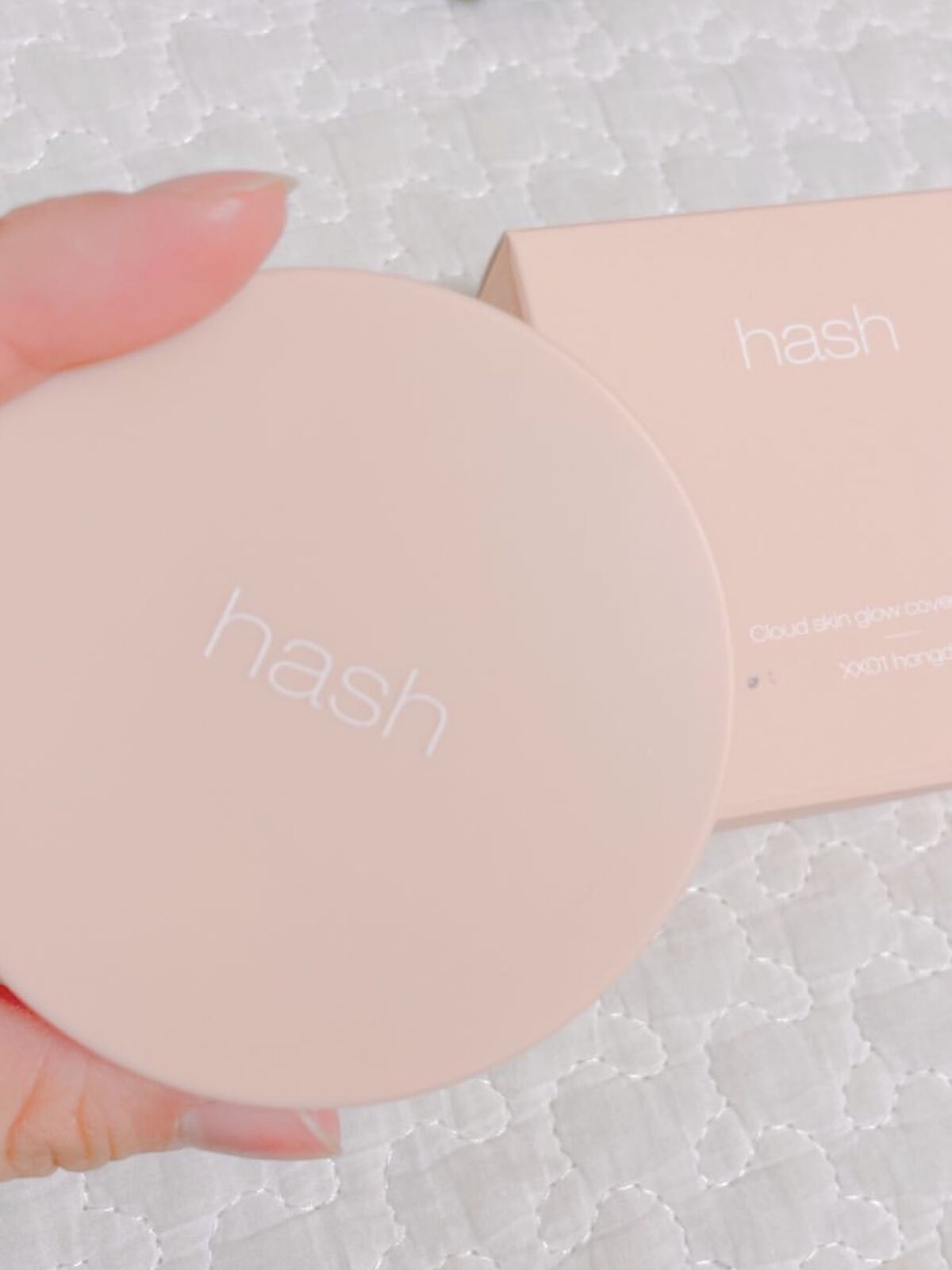 クラウド スキン グロー クッション XX01 ホンデ/HASH/クッションファンデーションを使ったクチコミ（1枚目）