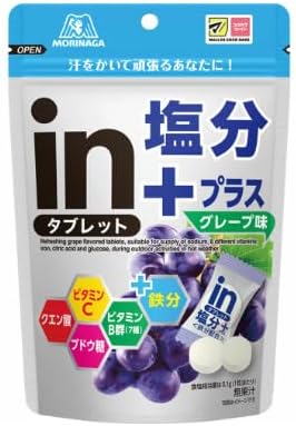 ｉｎタブレット塩分プラス グレープ味