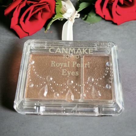 ロイヤルパールアイズ 01 シュガーブラウン/キャンメイク/アイシャドウパレットを使ったクチコミ（1枚目）