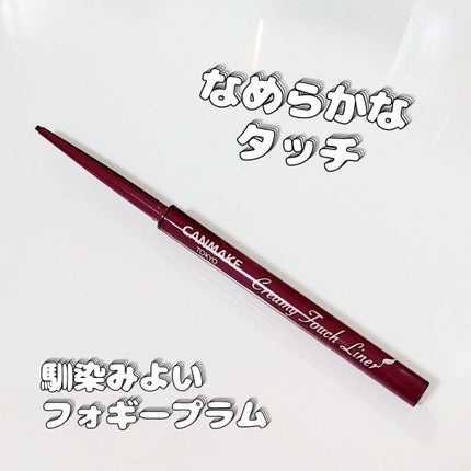 クリーミータッチライナー/キャンメイク/ジェルアイライナーを使ったクチコミ(1枚目)