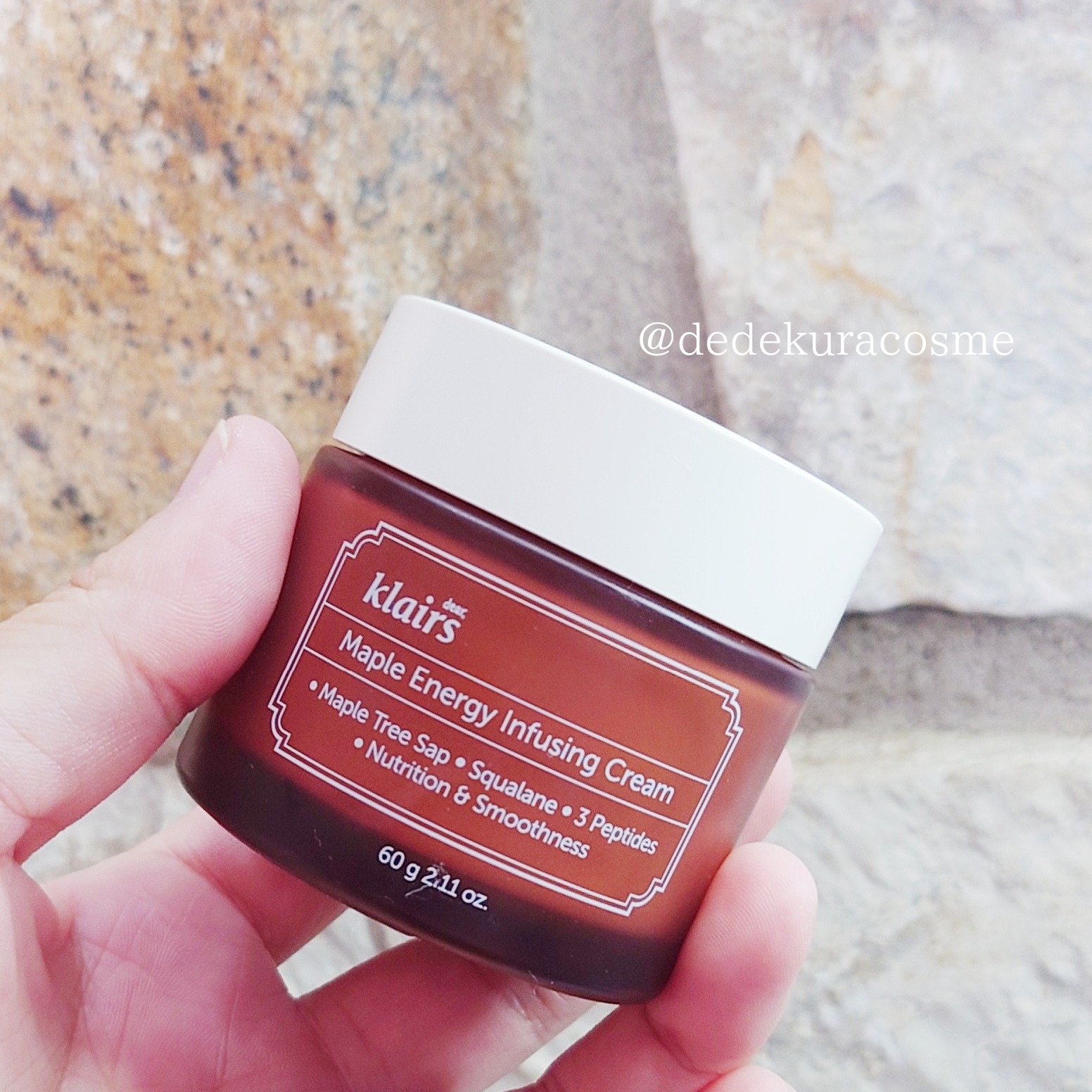 メープルエナジーインフュージングクリーム/Klairs/フェイスクリームを使ったクチコミ（1枚目）