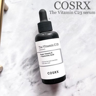 COSRX
The  Vitamin C 23 Serum

とてもラッキーなことに
ワンコインSALEの時に購入しました♡⃜

ピュアビタミンCが23%も配合されていて
通常時のお値段でも2千円前後と