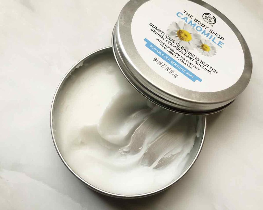 カモマイル サンプチュアス クレンジングバター/THE BODY SHOP/クレンジングバームを使ったクチコミ(1枚目)