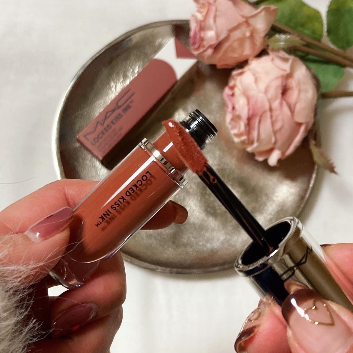 M·A·C ロックド キス インク リップカラー/M・A・C/口紅を使ったクチコミ（1枚目）