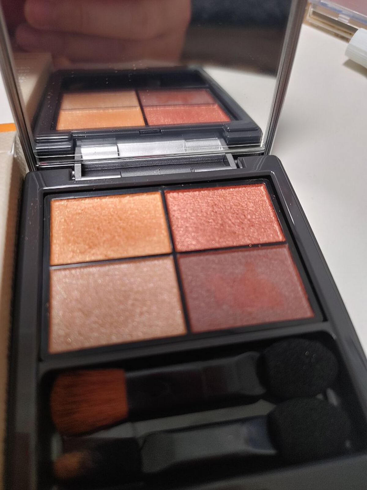 パレットアイシャドウ/＆be/アイシャドウパレットを使ったクチコミ（2枚目）