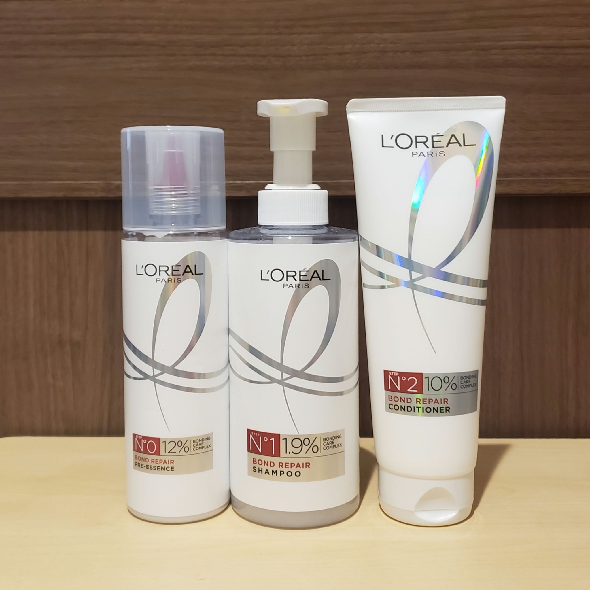 ロレアル パリ ボンド リペア シャンプー／コンディショナー/ロレアル パリ/市販シャンプーを使ったクチコミ（1枚目）