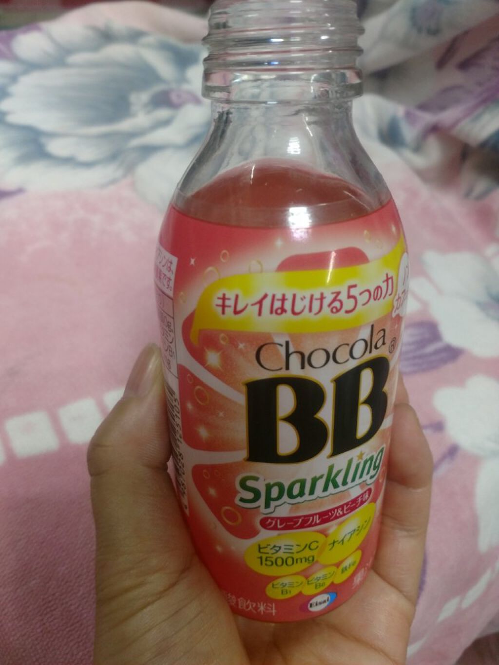 チョコラBBスパークリング/チョコラBB/美容ドリンクを使ったクチコミ（1枚目）