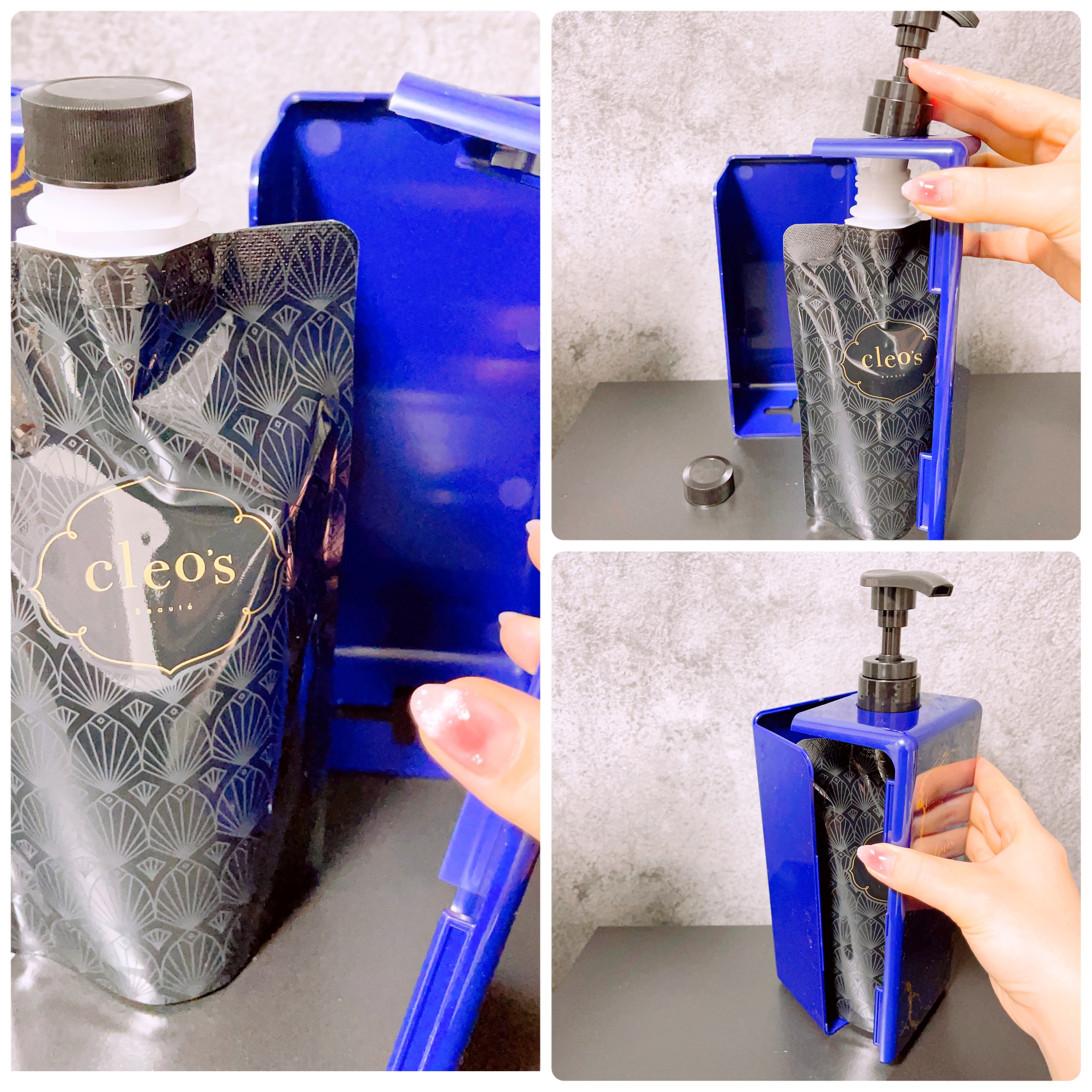 エクストラモイストシャンプー＆リペアトリートメント セット(詰め替え)/Cleo's Beauté/市販シャンプーを使ったクチコミ（3枚目）