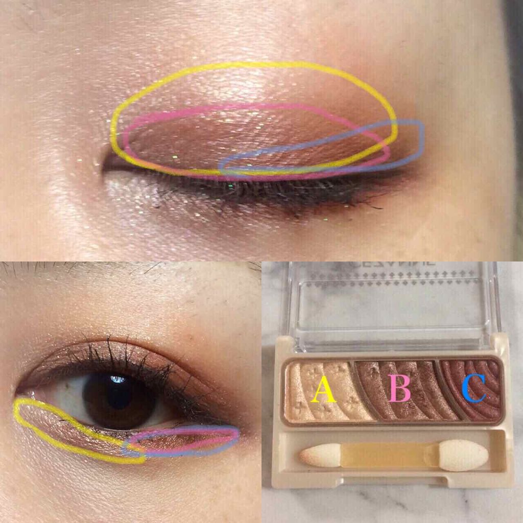 トーンアップアイシャドウ/CEZANNE/アイシャドウパレットを使ったクチコミ（3枚目）