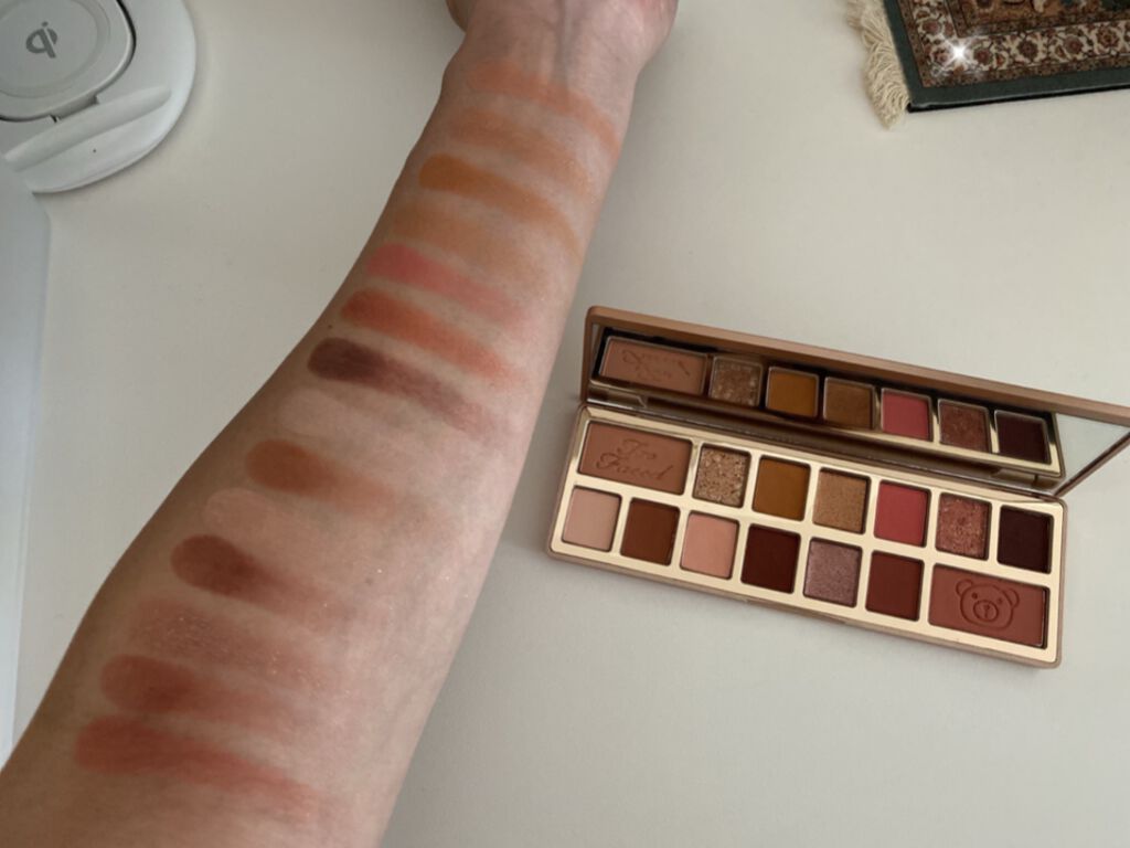 テディ ベア アイシャドウ パレット/Too Faced/アイシャドウパレットを使ったクチコミ（3枚目）