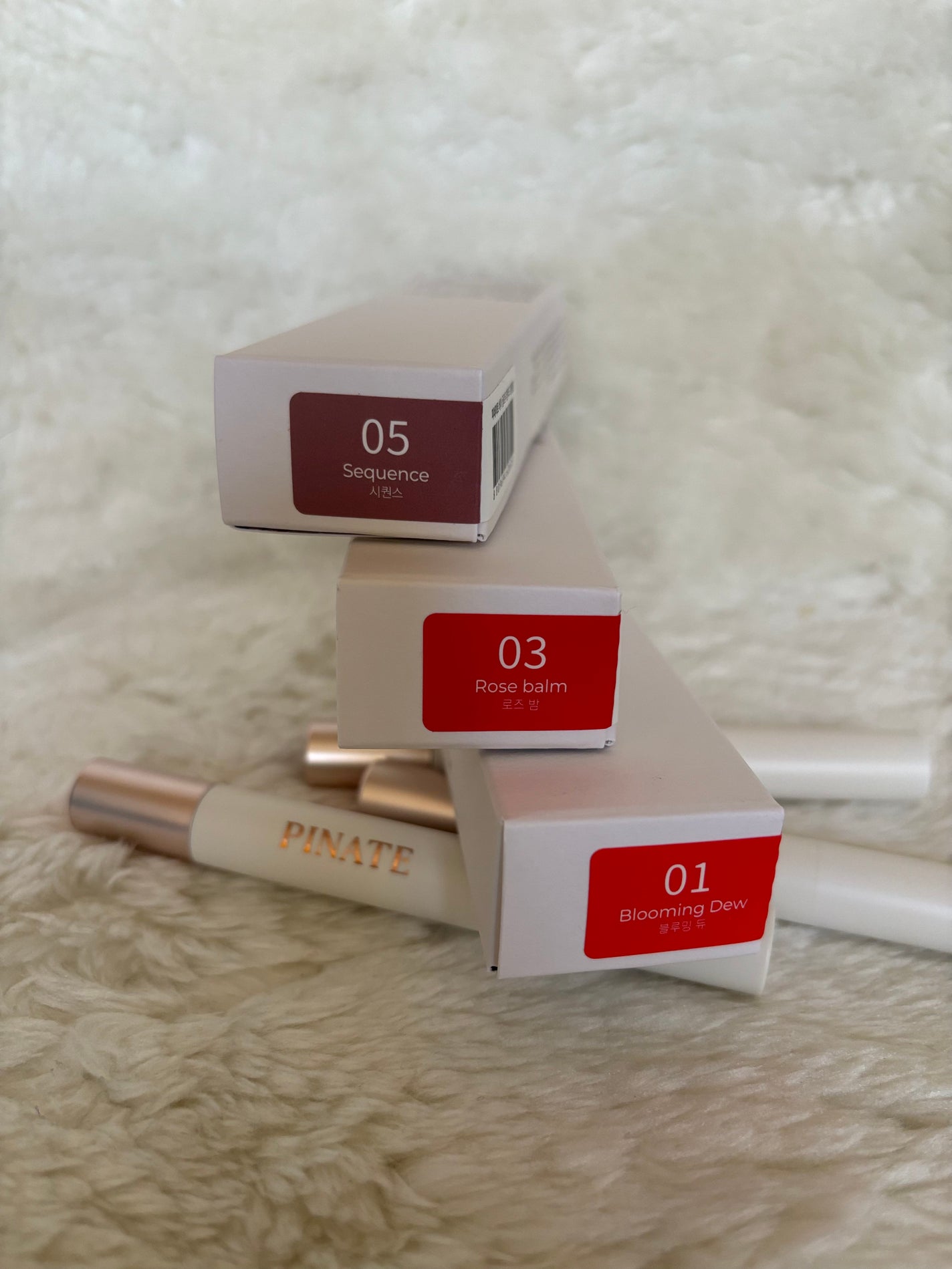 ベアグローペプチドメルティングバーム/PINATE/口紅を使ったクチコミ(2枚目)