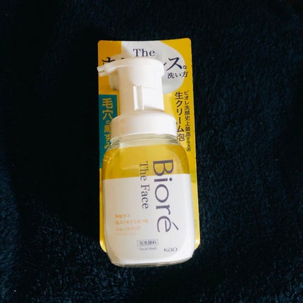 ビオレ ザフェイス 泡洗顔料 スムースクリア/ビオレ/泡洗顔を使ったクチコミ(1枚目)