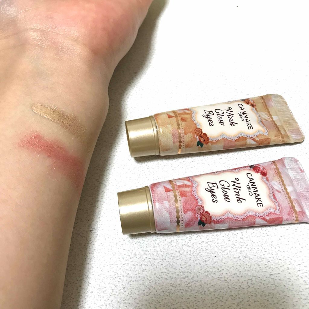 ウィンクグロウアイズ/キャンメイク/ジェル・クリームアイシャドウを使ったクチコミ(2枚目)