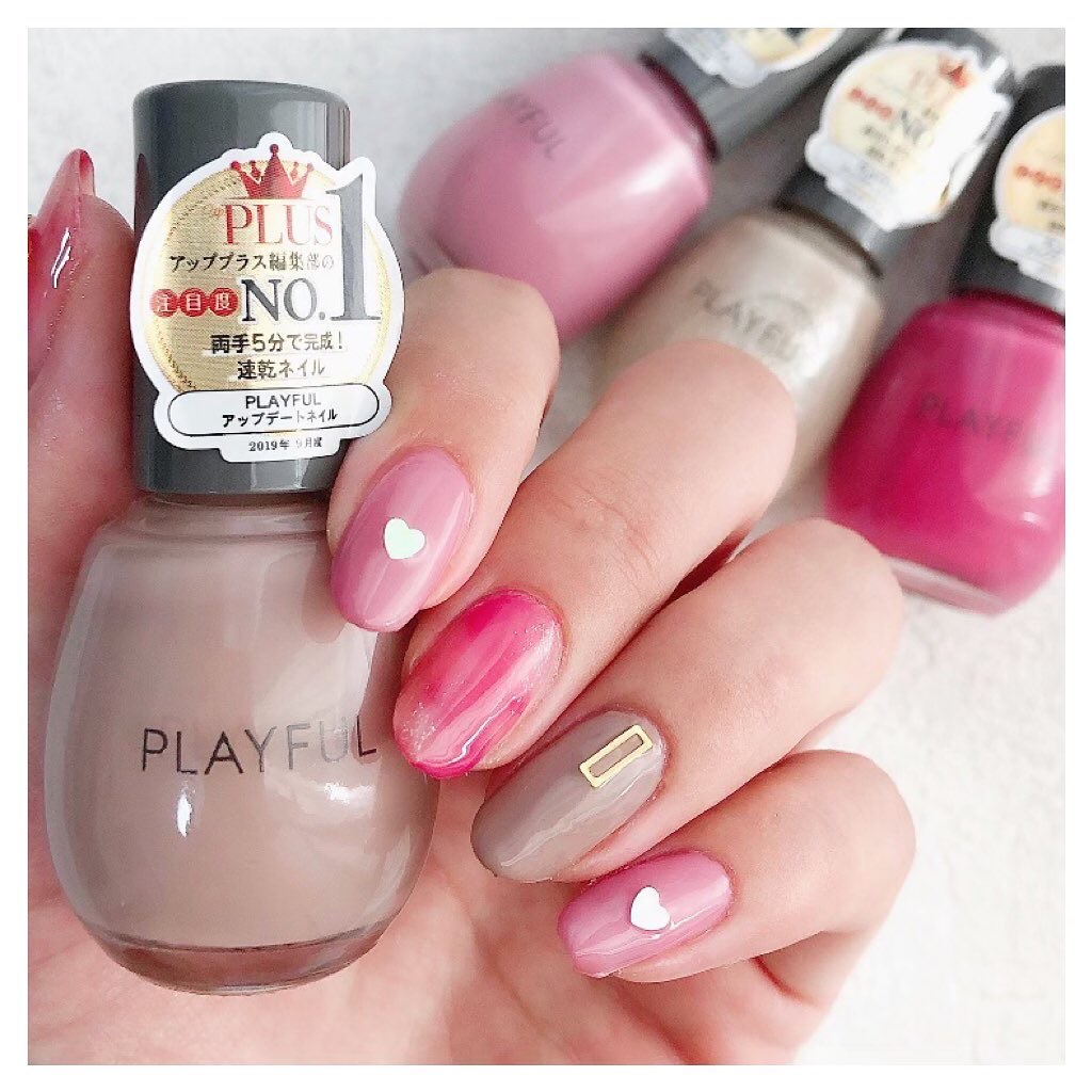 プレイフル アップデートネイル/PLAYFUL/オールインワンネイルを使ったクチコミ（2枚目）