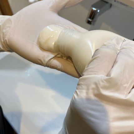 カラーリングミルク【旧】/パルティ/ヘアカラーを使ったクチコミ(2枚目)