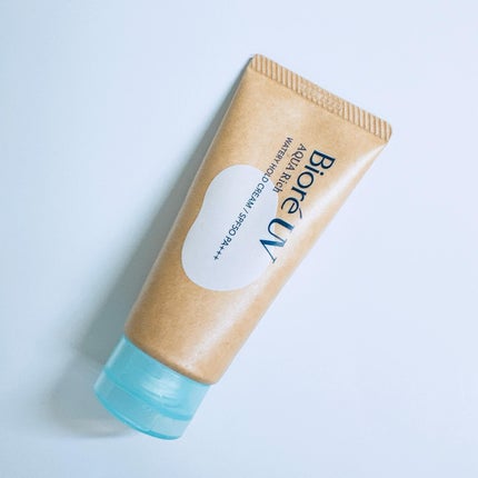 ビオレUV アクアリッチ ウォータリーホールドクリーム(水肌記憶UV)/ビオレ/日焼け止めクリームを使ったクチコミ(7枚目)