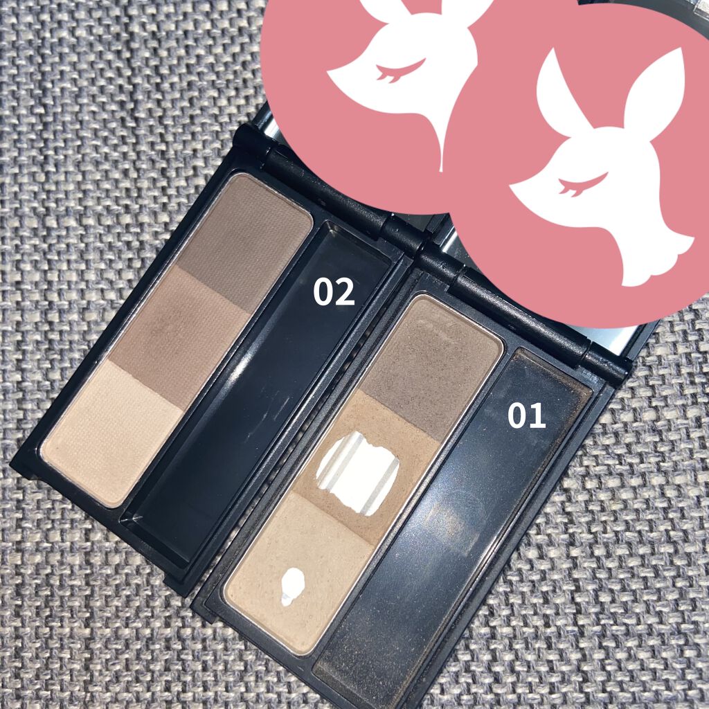 UR GLAM　EYEBROW POWDER/U R GLAM/パウダーアイブロウを使ったクチコミ（2枚目）