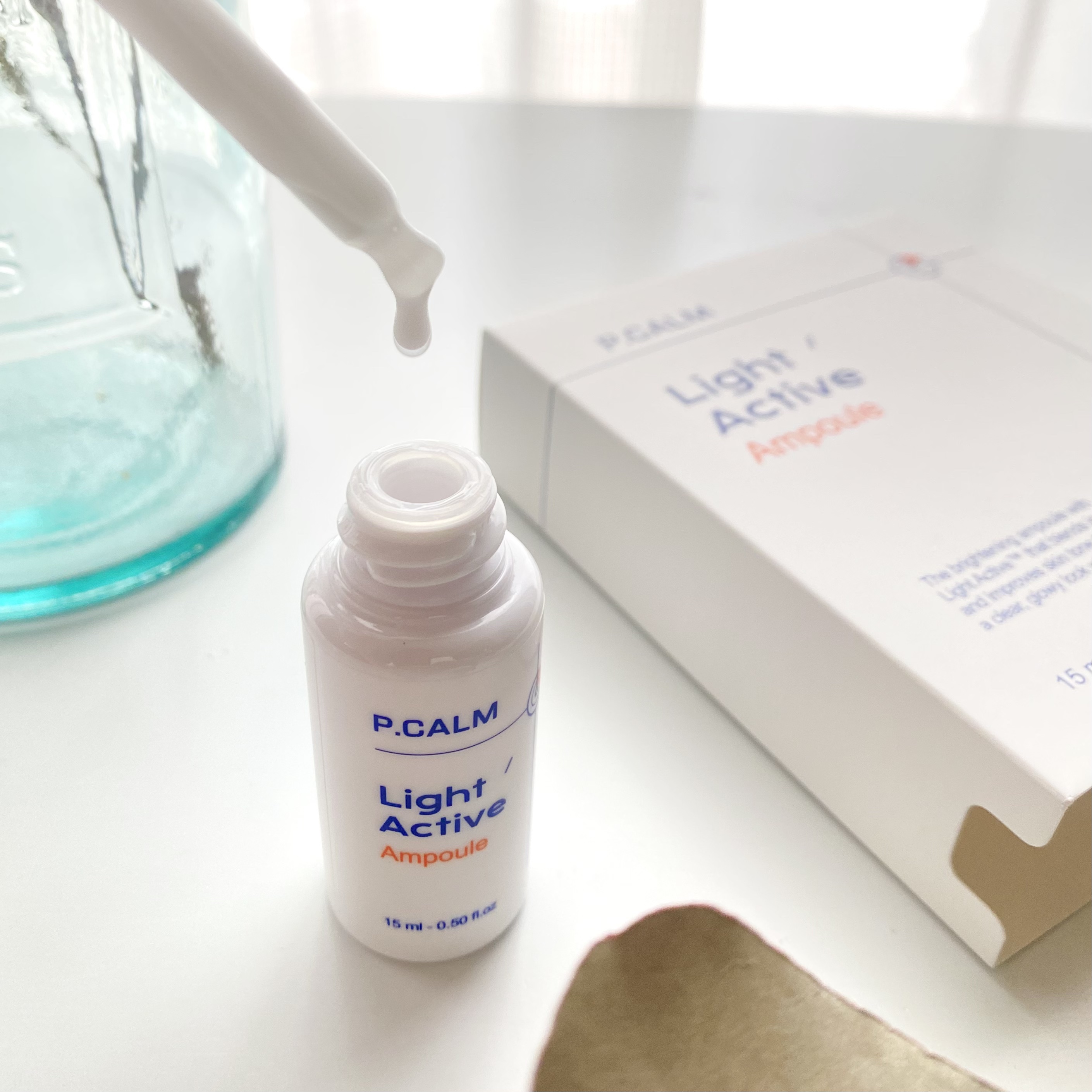ライトアクティブアンプル/P.CALM/美容液を使ったクチコミ（3枚目）