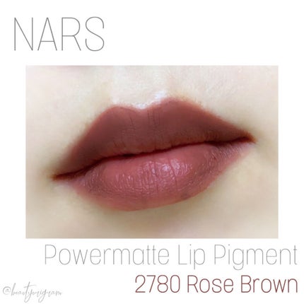 パワーマットリップピグメント/NARS/口紅を使ったクチコミ(2枚目)