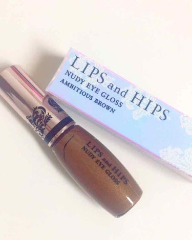 LIPS and HIPS シマースティックハイライトのクチコミ「
LIPS and HIPS 2弾♡

LIPS and HIPSの
ヌーディアイグロス
シマ.....」（3枚目）