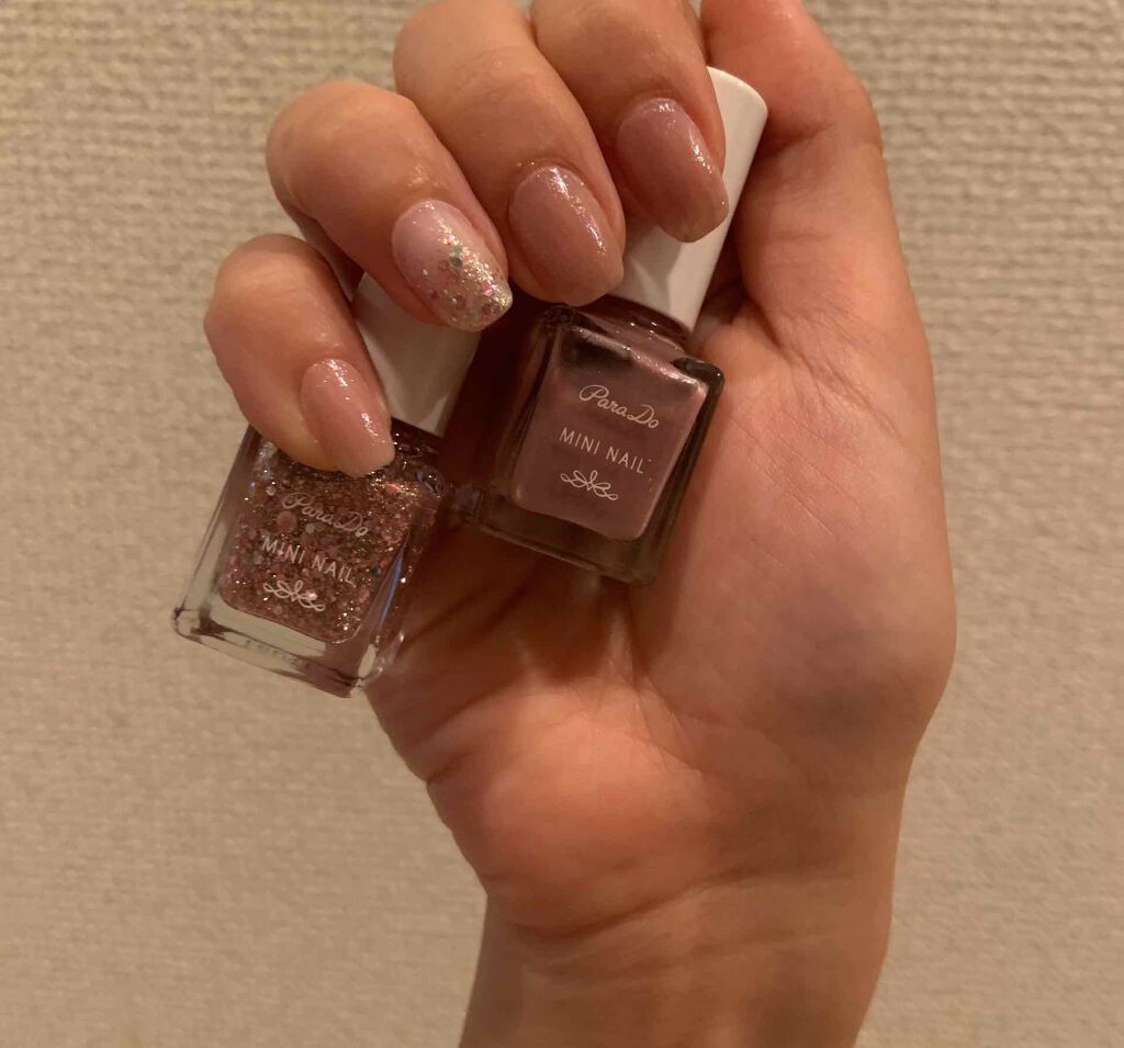 ミニネイル/パラドゥ/マニキュアを使ったクチコミ（2枚目）