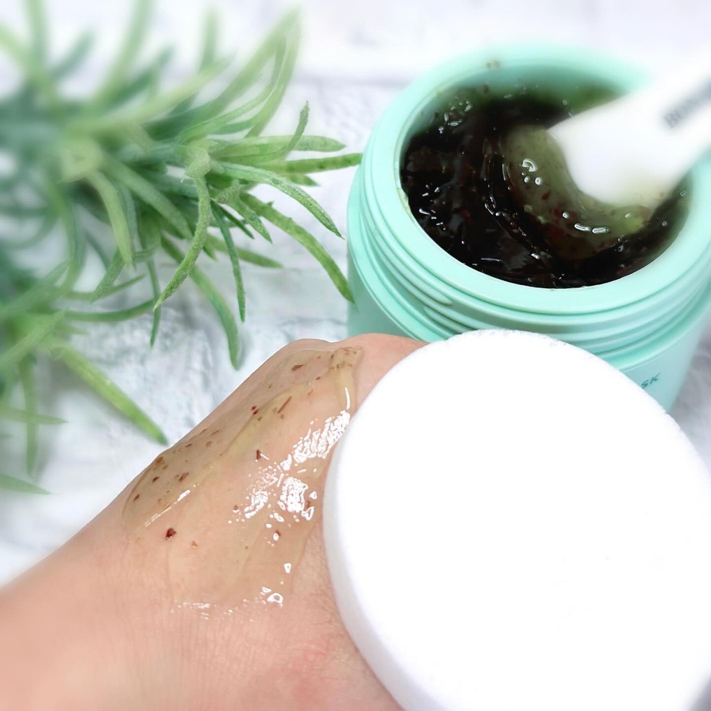 ティーツリーピュリファイングマスク/BONABELLA/洗い流すパック・マスクを使ったクチコミ(5枚目)