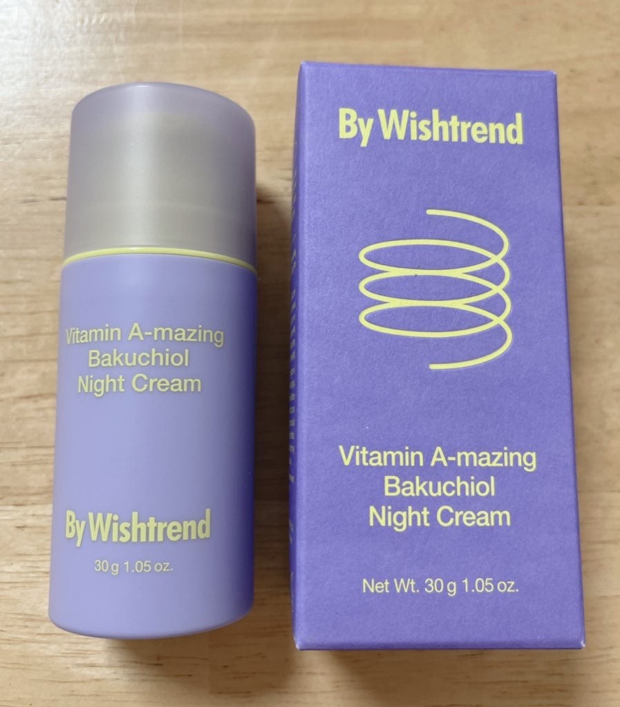 ビタミンA-mazingバクチオールナイトクリーム/By Wishtrend/フェイスクリームを使ったクチコミ(1枚目)