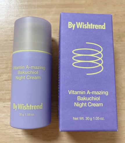 ビタミンA-mazingバクチオールナイトクリーム/By Wishtrend/フェイスクリームを使ったクチコミ(1枚目)