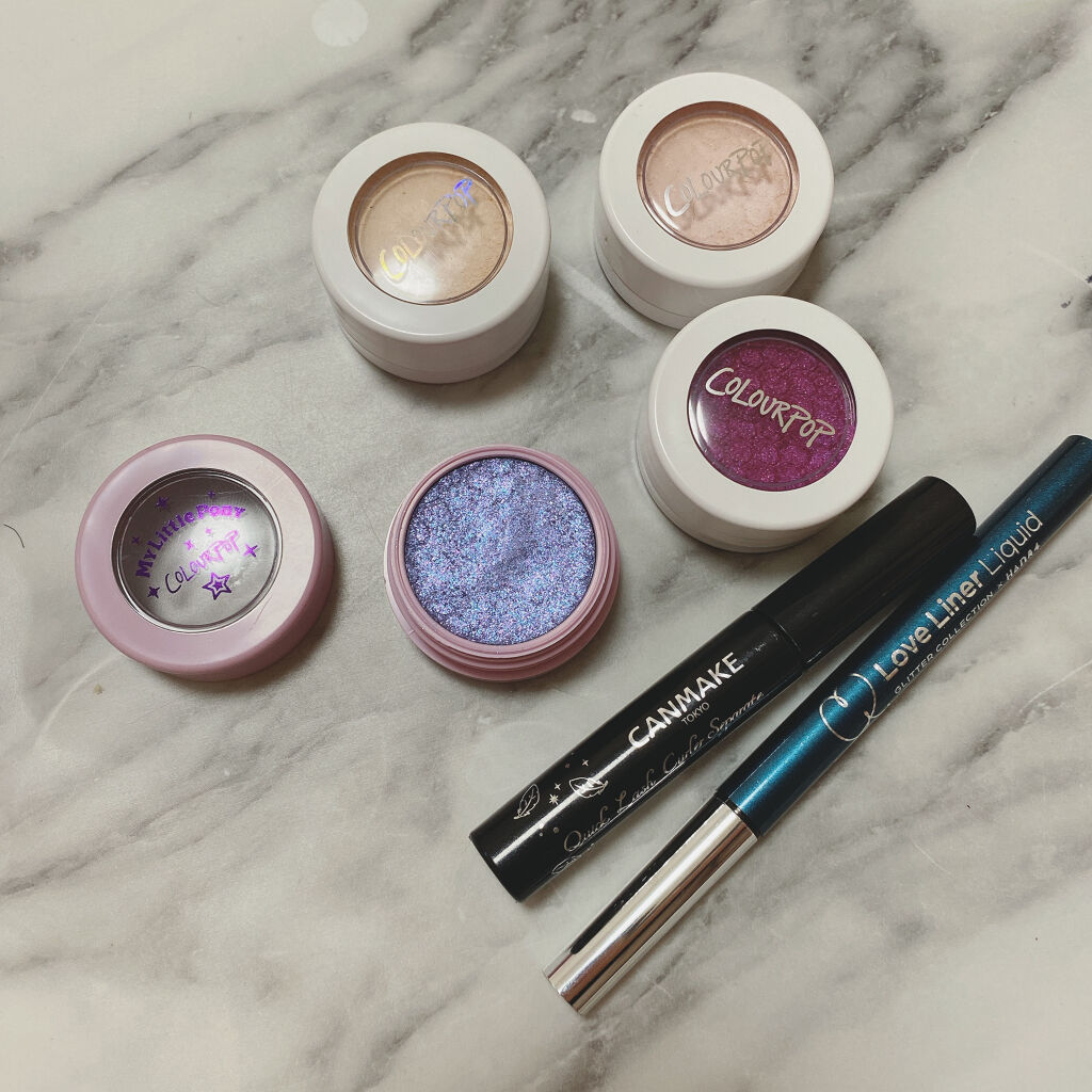 ラブ・ライナー リキッド グリッターコレクション オールドブルー/ラブ・ライナー/リキッドアイライナーを使ったクチコミ（2枚目）