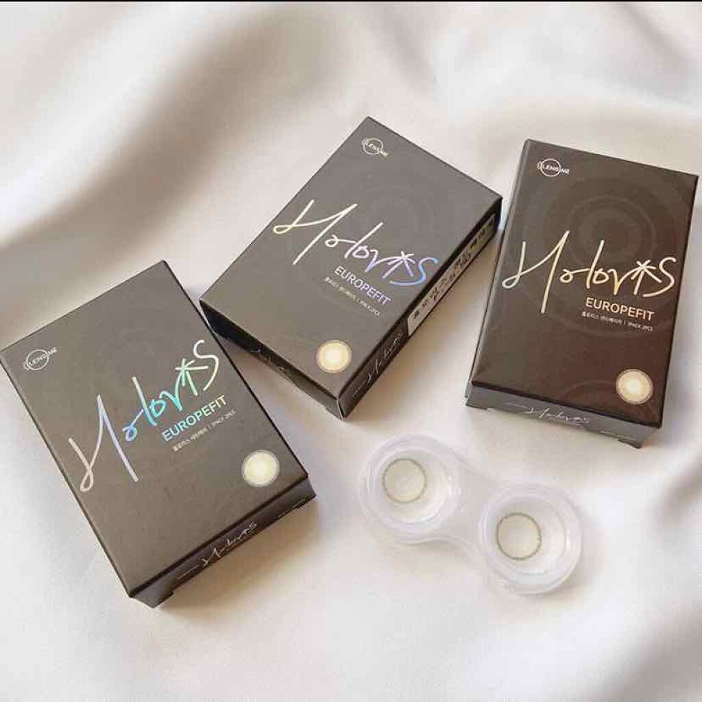 ホロリスサンドベージュ/カラコンぴあ/カラーコンタクトレンズを使ったクチコミ(2枚目)