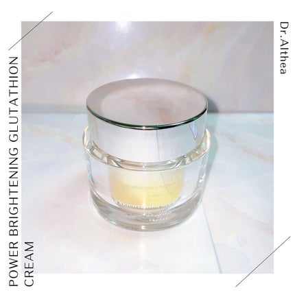 パワーブライトニング グルタチオンクリーム/Dr.Althea/フェイスクリームを使ったクチコミ(1枚目)