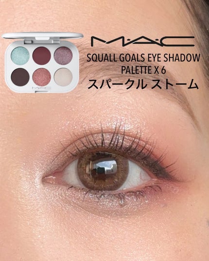 スコール ゴールズ アイシャドウ パレット × 6/M・A・C/アイシャドウパレットを使ったクチコミ(1枚目)