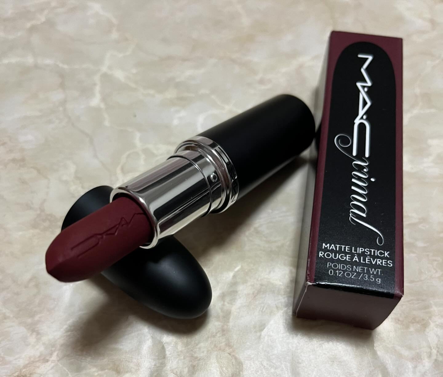 マキシマル シルキー マット リップスティック ディーバ/M・A・C/口紅を使ったクチコミ（1枚目）