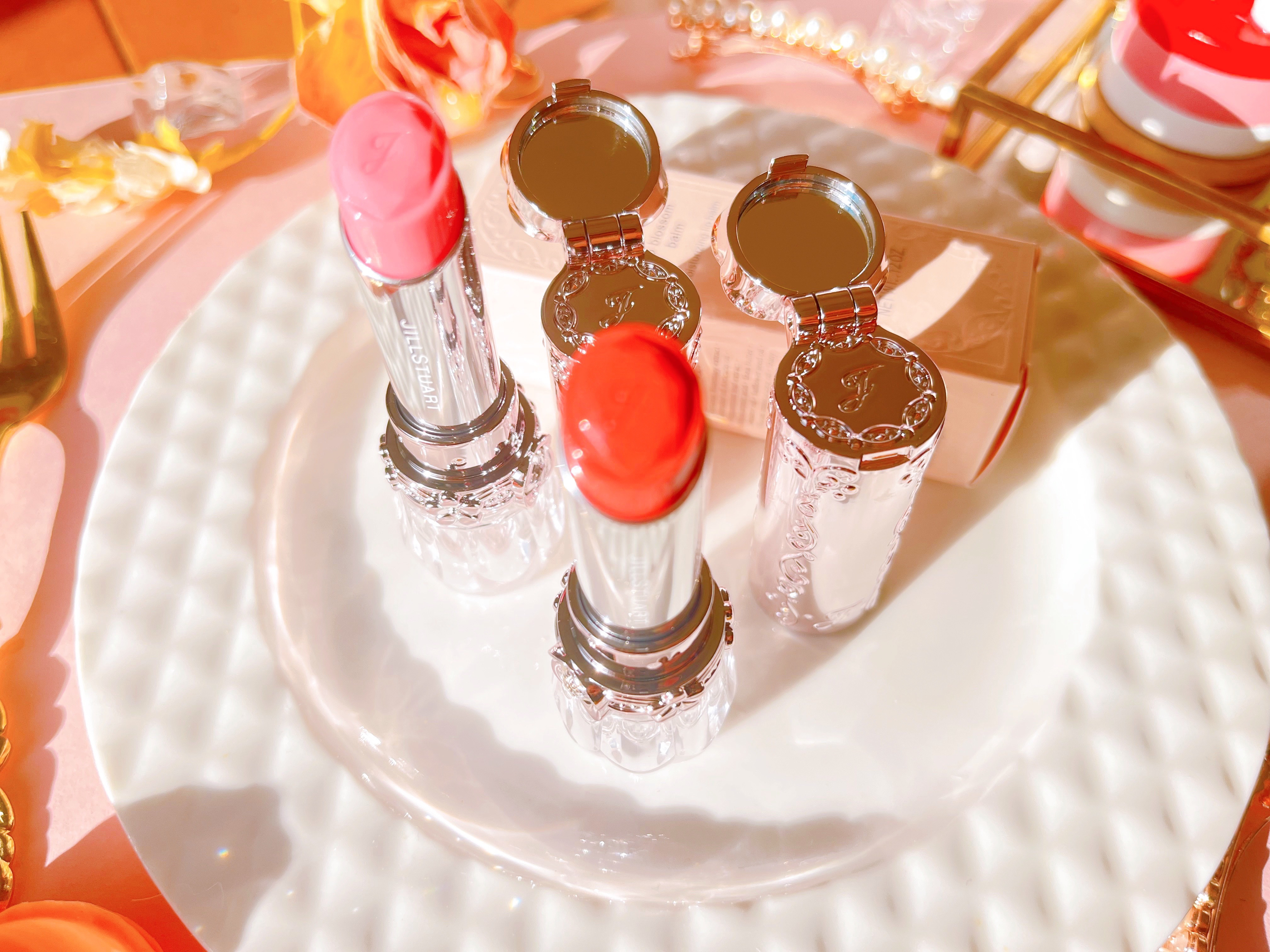 ジルスチュアート リップブロッサム バーム/JILL STUART/口紅を使ったクチコミ（2枚目）