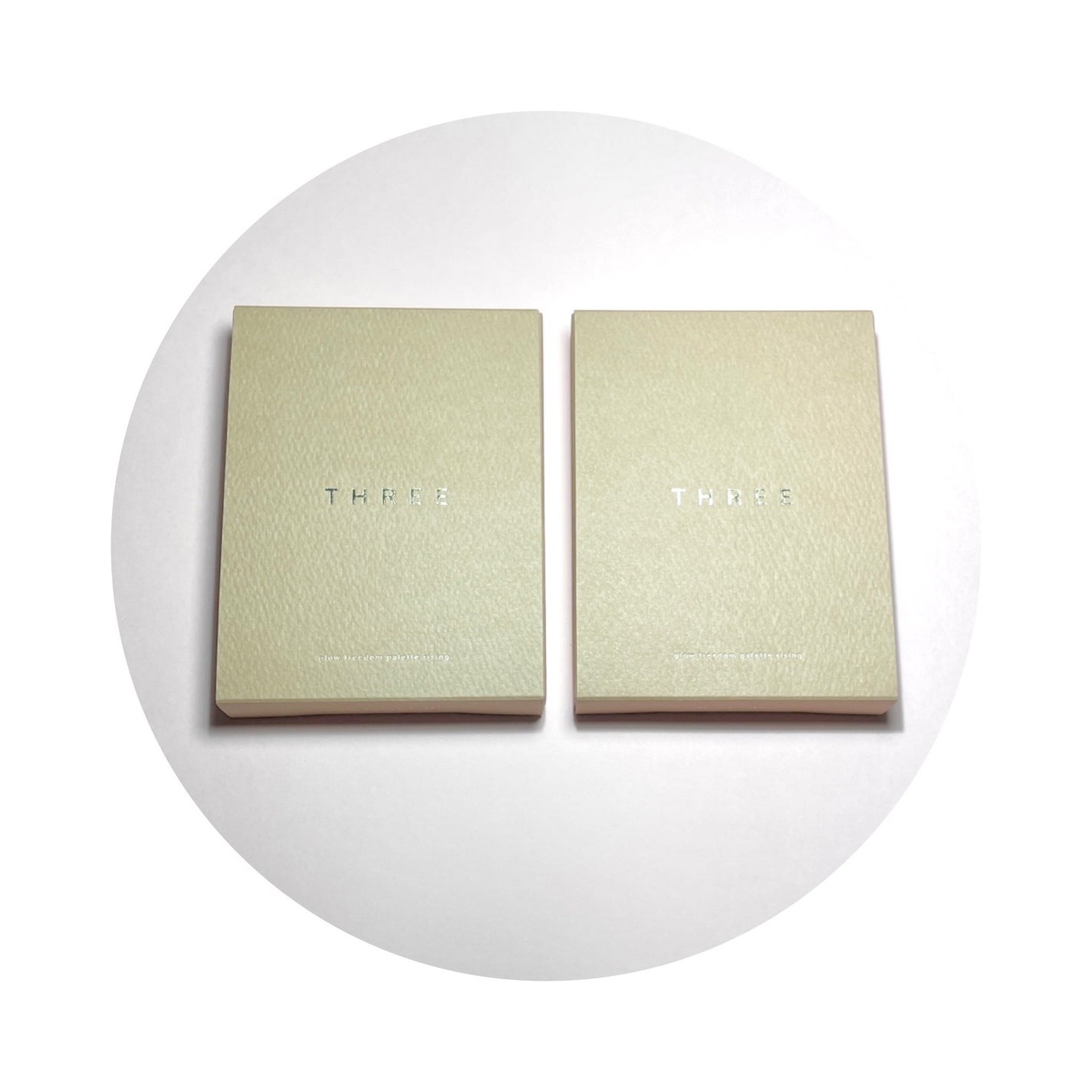 グローフリーダムパレットライジング/THREE/クリームハイライトを使ったクチコミ(7枚目)