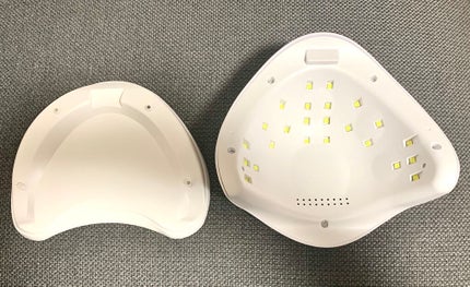 LED + UVネイルライト 48W/La Curie/ネイル用品を使ったクチコミ(9枚目)