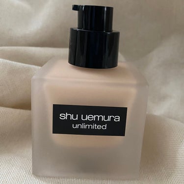 アンリミテッド ラスティング フルイド/shu uemura/リキッドファンデーションを使ったクチコミ（2枚目）