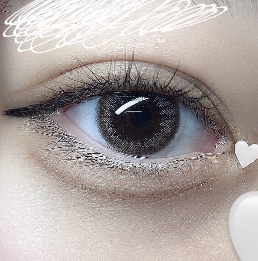 LA FILLE (ラ・フィーユ)/LA FILLE/カラーコンタクトレンズを使ったクチコミ（2枚目）