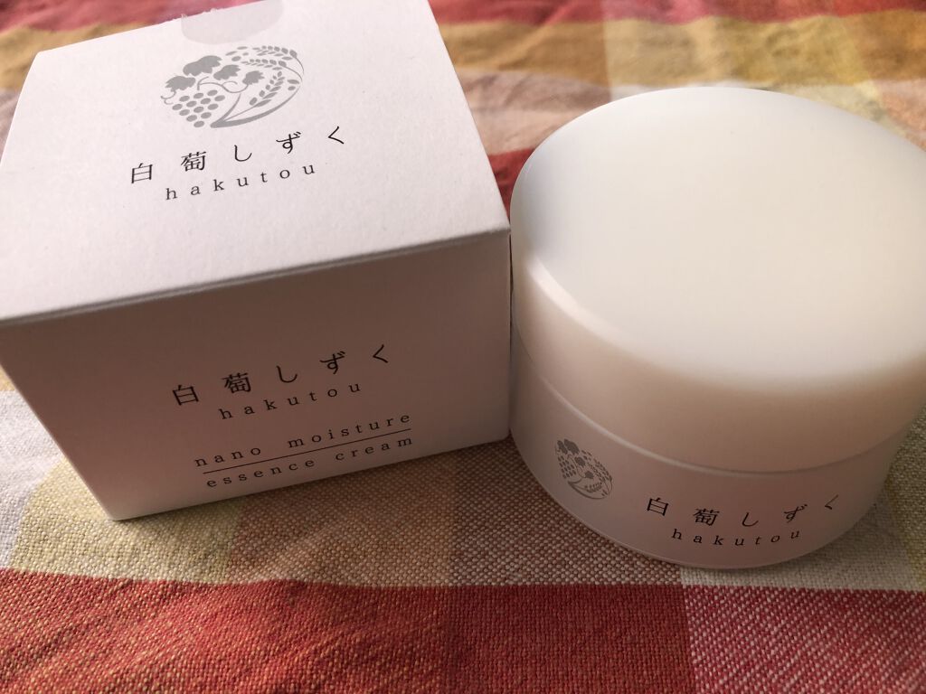 濃密ナノ保湿クリーム/白萄しずく/美容液を使ったクチコミ（1枚目）
