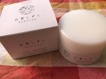 濃密ナノ保湿クリーム/白萄しずく/美容液を使ったクチコミ(1枚目)