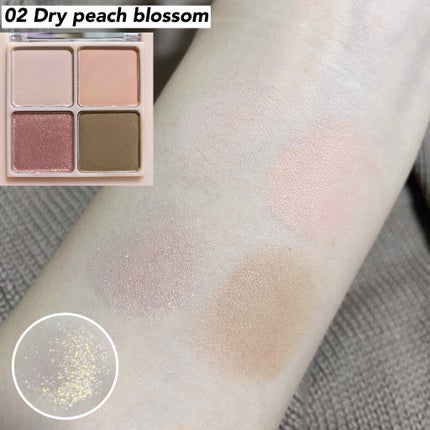 ベターザンアイズ ミルクシリーズ/rom&nd/アイシャドウパレットを使ったクチコミ(3枚目)