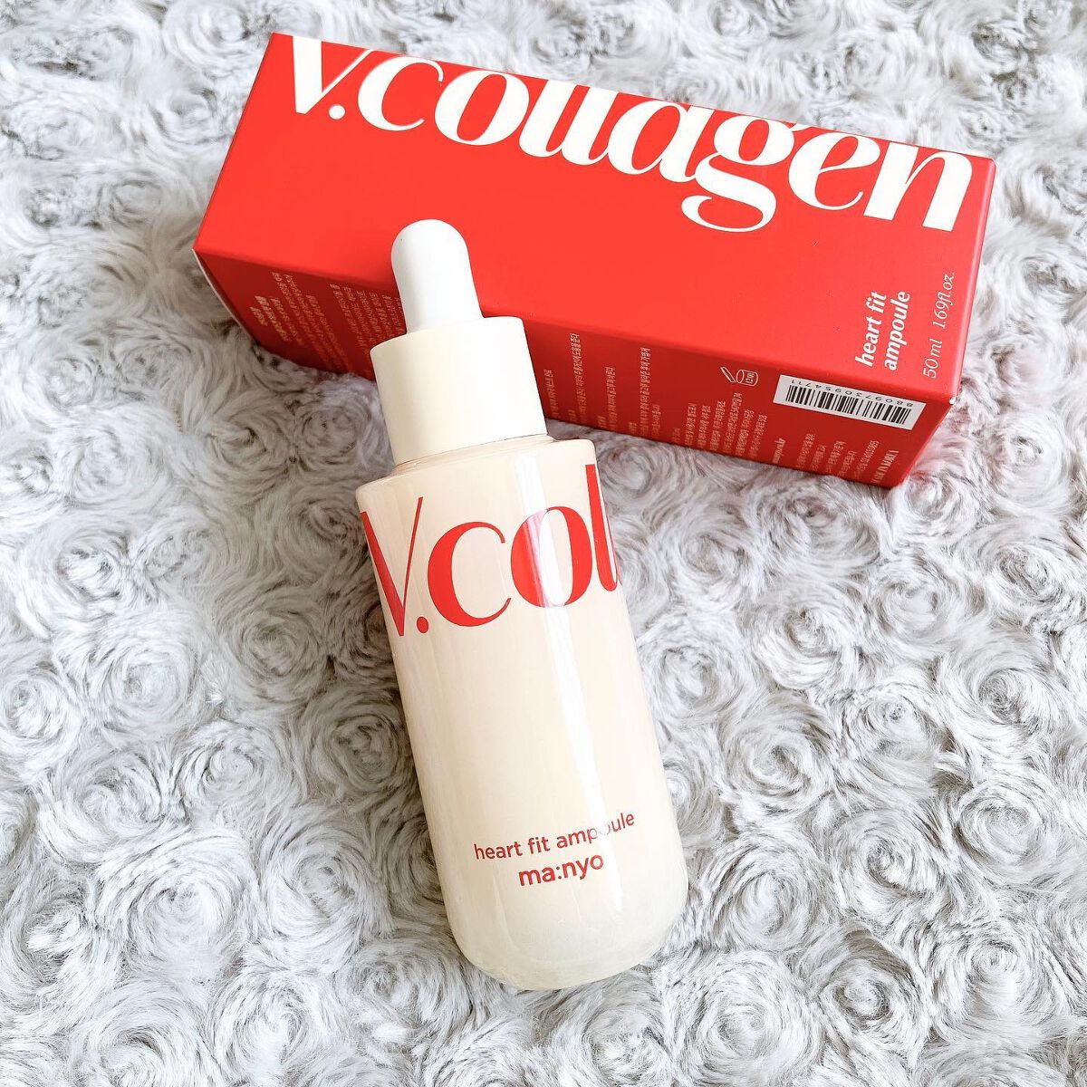 Vコラーゲン ハートフィットアンプル/manyo/美容液を使ったクチコミ(1枚目)